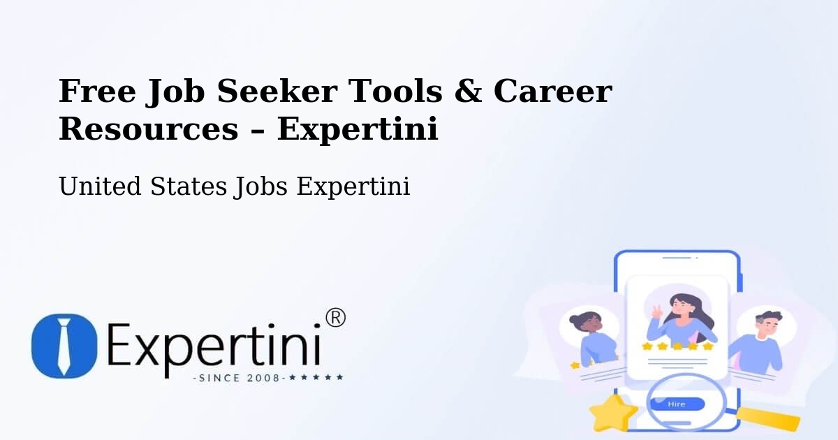Free Job Seeker Tools & Career Resources – Mountlake Terrace - Mountlake Terrace, United States Jobs Expertini